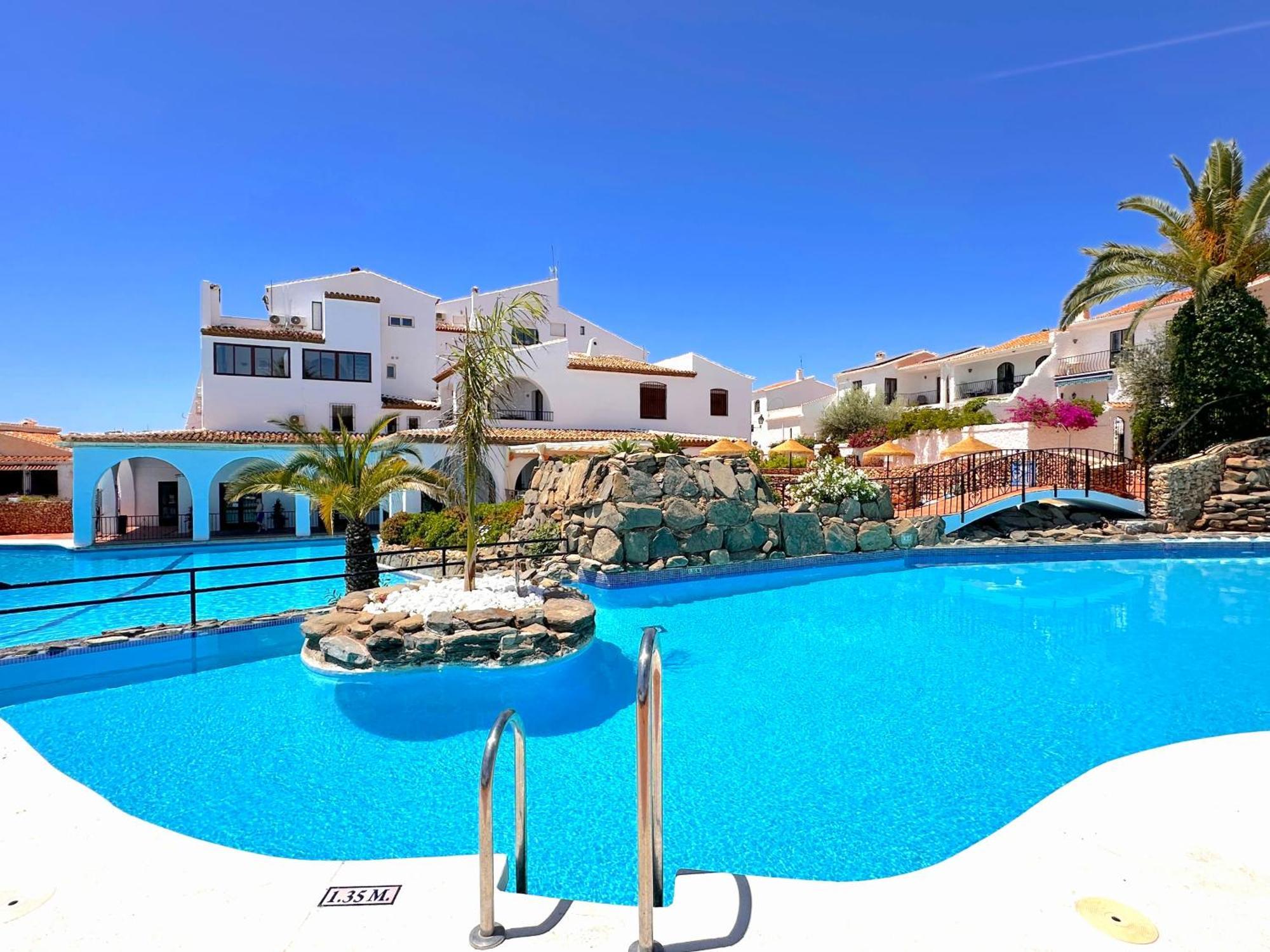 Los Naranjos 25A Private Pool Capistrano Village Nerja Exterior foto